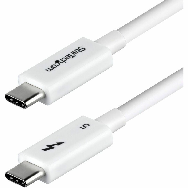 StarTech 3ft 1m Thunderbolt 5 Cable 80Gbps/120Gbps 240W PD 8K 60Hz Certified