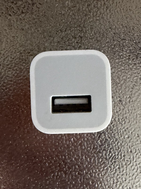 Genuine OEM Apple A1385 5W USB Travel Power Adapter Cube Charger iPhone iPad gallery