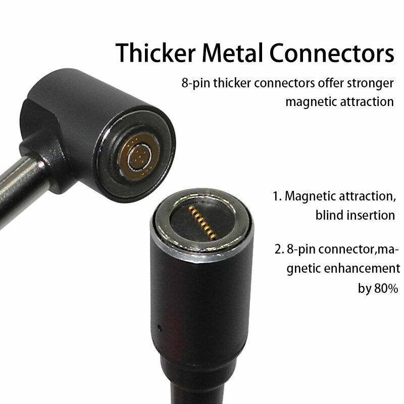 100W Magnetic Plug Connector Type C USB C to 4.5x3.0mm Dc Power Jack Laptop Char gallery