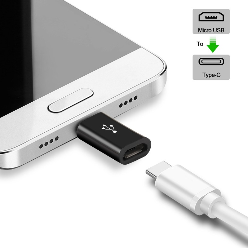 20 Pack Size V8 To Type-c Adapter Plug Adaptor Cell Phone Accessorie Adapter gallery