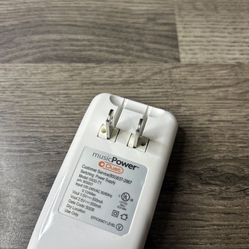 Music Power Duet 0900-71,USB Adapter Connector,Wall Plug In gallery