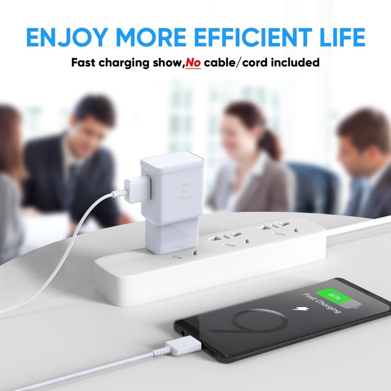 USB Wall Charger Fast Adapter Block Charging Cube Brick Box For Samsung Android gallery