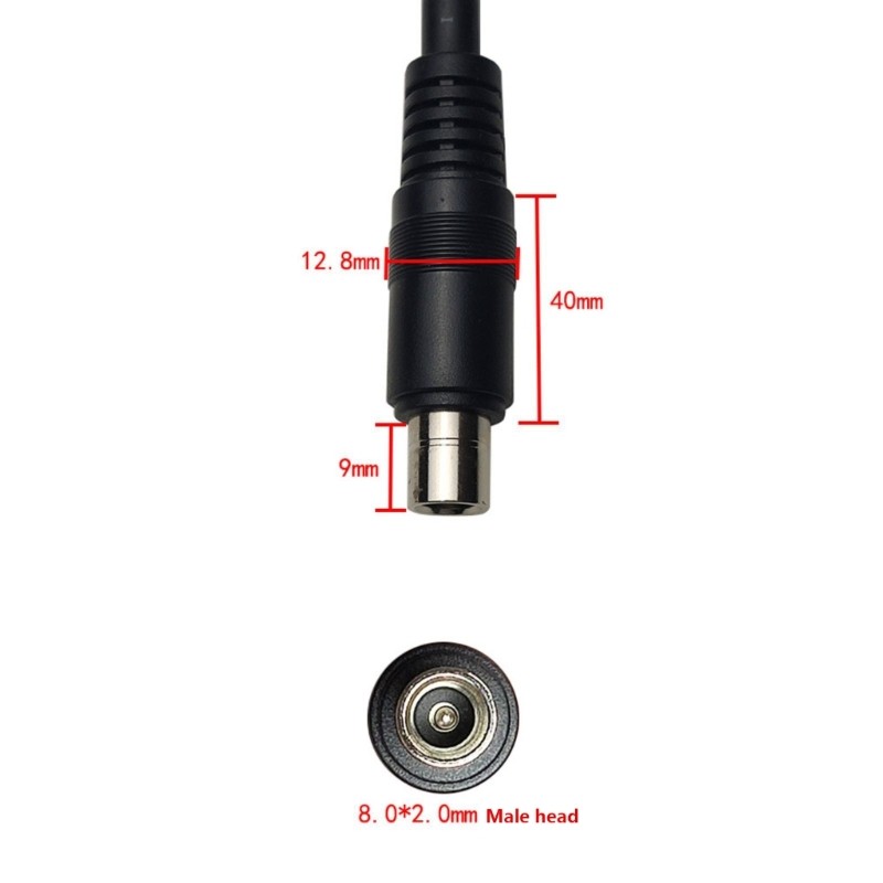MultiUse DC7909 To DC8020 Adapter Cable For Connecting Solar Packs LED Light gallery