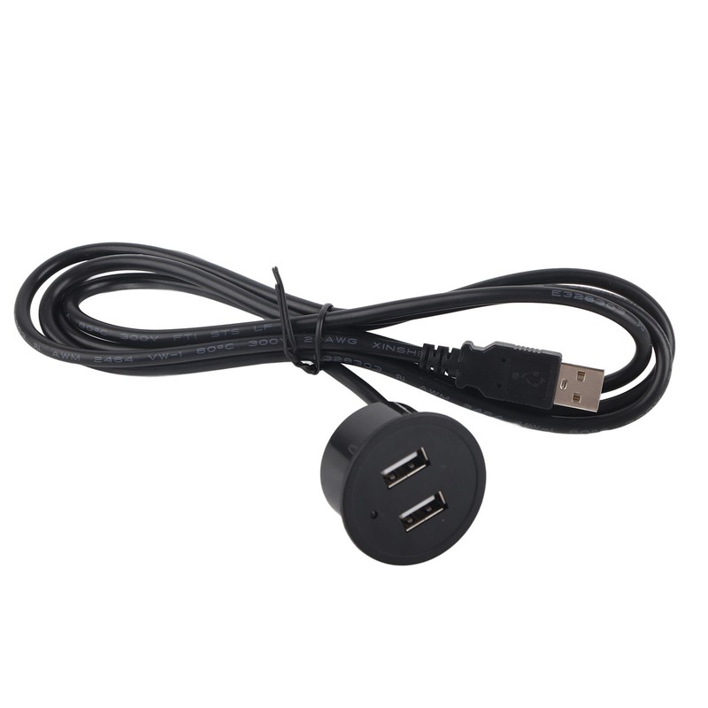 (USB Output)2 USB Charging Socket 1.5m Cable Embedded Installation 5V 1A HG MG gallery