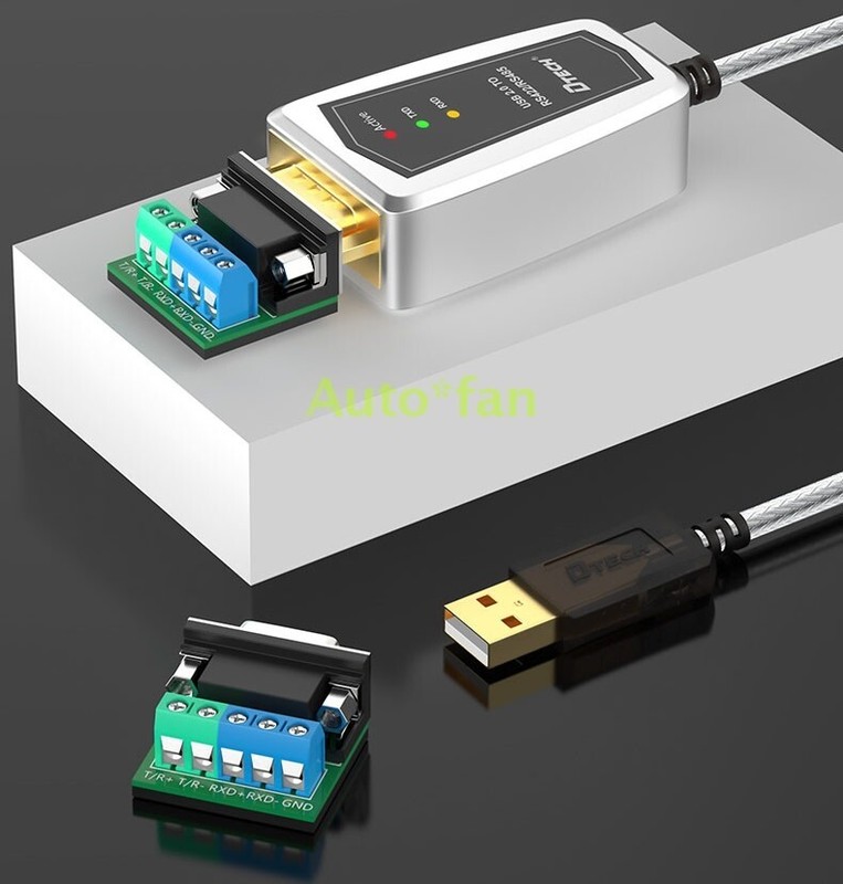 1 Pc. New Industrial Dual Chip DT-5019 USB To RS485/RS422 Transition Cable