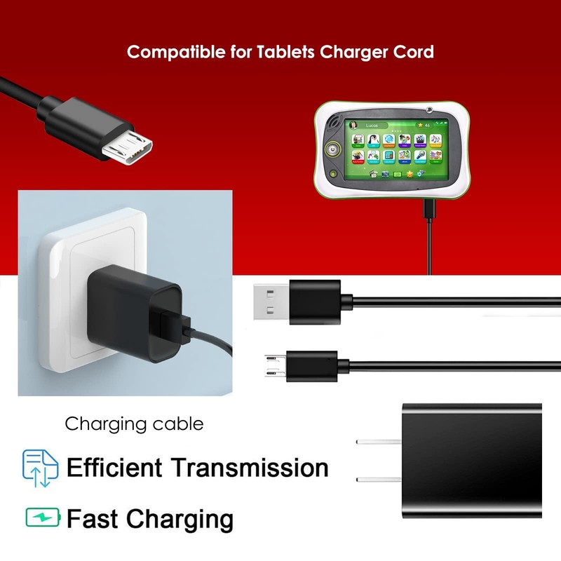 Replacement Fast Charger for Kindle Devices and Fire Tablets with USB Cable gallery