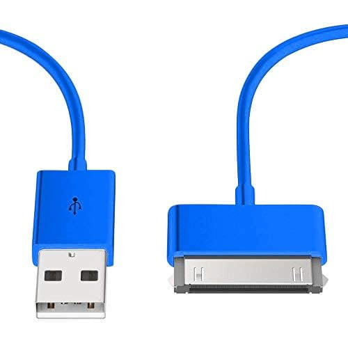 Master Cable Blue Replacement 30-Pin USB Data Sync & Charging Cable for Apple gallery
