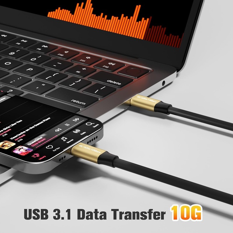 Super Long 15 FT USB Type C Cable - 10Gbps Transfer & Broad Compatibility gallery