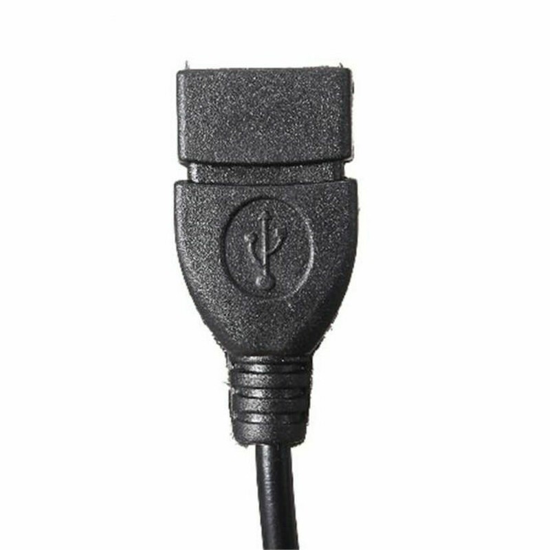 Audio AUX Jack 3.5mm Male to USB 2.0 Type A Female OTG Converter Adapter Cable gallery