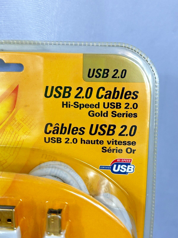 APC Hi-Speed USB 2.0 Cables - Gold Series Pack of 4 - Sealed in Package NIP gallery