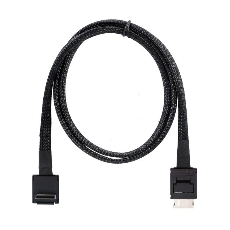SFF-8611 Cable OCuLink PCIe PCI-Express 4.0 SFF-8611 4i Male to SFF-8611 Male…