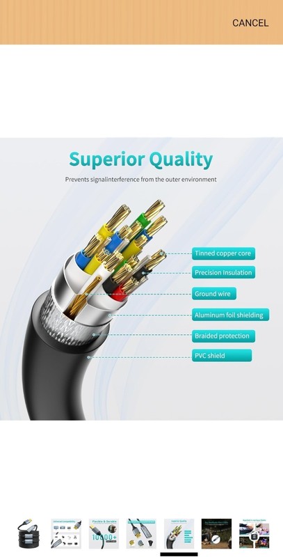 USB Extension Cable 100FT, USB 2.0 A Male to Female, Signal Booster, High Speed gallery