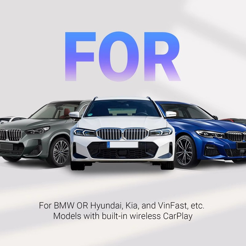 Ottocast I3 Android Multimedia AIBOX for BMW Wireless Carplay Streaming Box US gallery