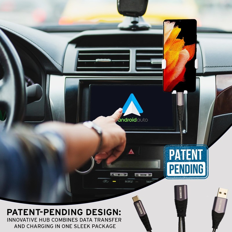 Dash-Sync Car Charger Kit, Dual USB-and USB-A Cable and 12V Adapter, Fast-Cha... gallery