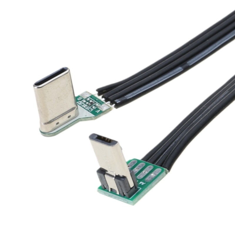 Type C to USB 5Pin Data Cable with Bend Head for Electronics Chrging Cable gallery