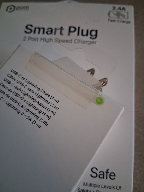 Lot of OEM Apple iPhone USB Charger -Adapter And A Pom Smart Plug gallery