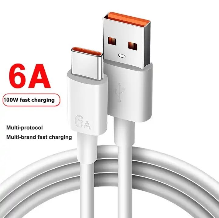 Turbo Charge 120W Cable for Xiaomi 15 Ultra , 15 pro, Note 14 pro, Redmi Poco gallery