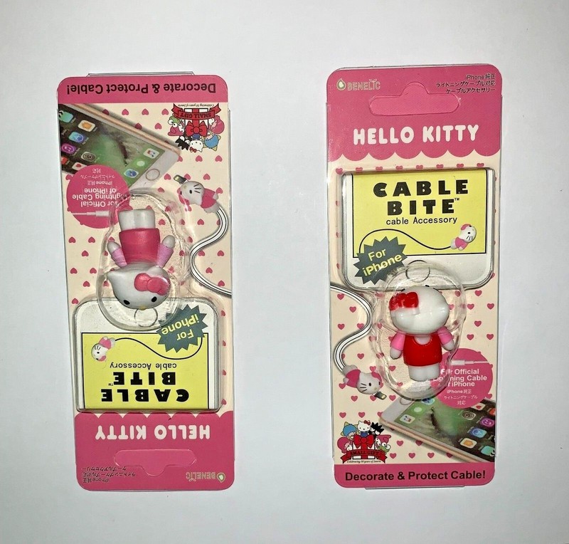 Hello Kitty Cable Bite Phone Charger Protector Accessory US Seller