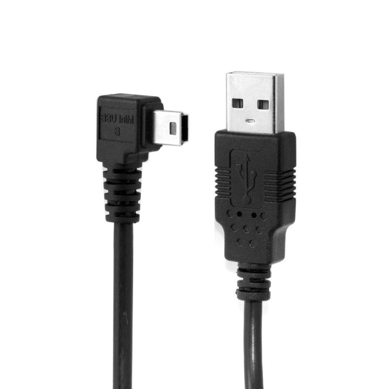 3M Mini USB B Type 5pin Male Right Angled 90 Degree to USB 2.0 Male Data Cable gallery
