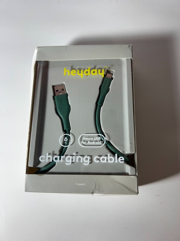 Heyday 6ft/Charging Cable Android Micro USB New