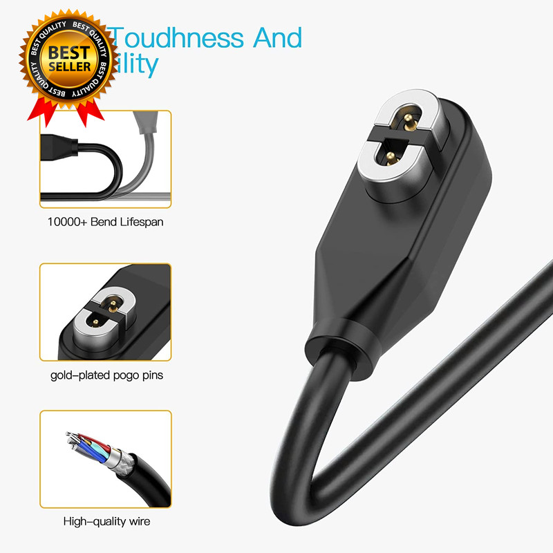2 Pack Compatible for Shokz Charging Cable,Magnetic Charger Cord Compatible gallery