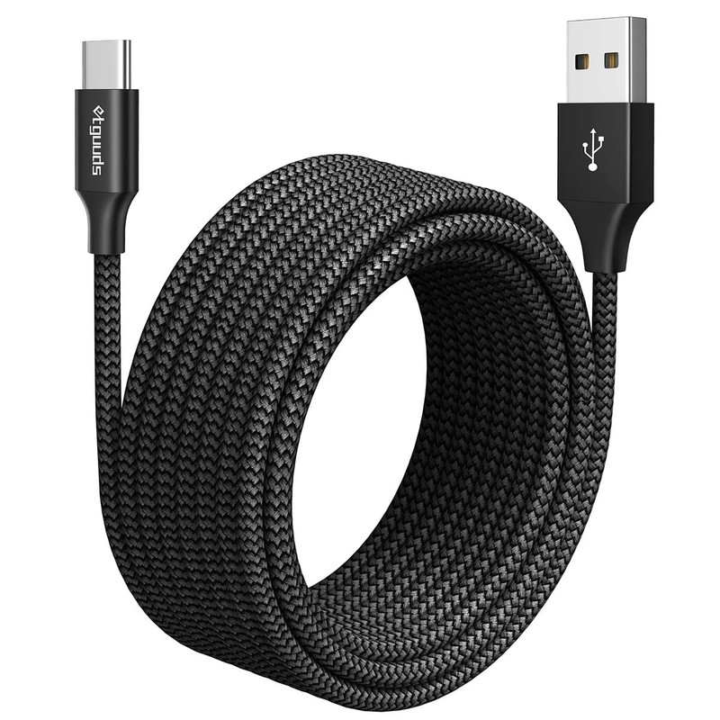 USB C Cable [20ft/6m], 1-Pack, Long USB-A 2.0 to USB-C Cable, Fast Charging T…