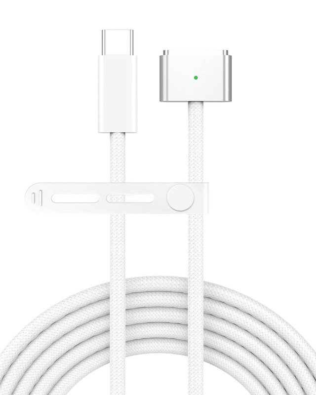 USB C to Magnetic 3 Charger Cable for MacBook Air 13.6 15 inch Mac Pro 14 16 …