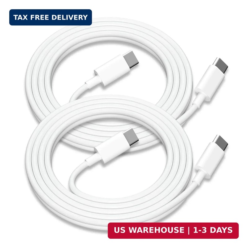 2Pack for Apple USB C to USB C Charging Cable 3ft 60W,Type C to Type C Fast Char