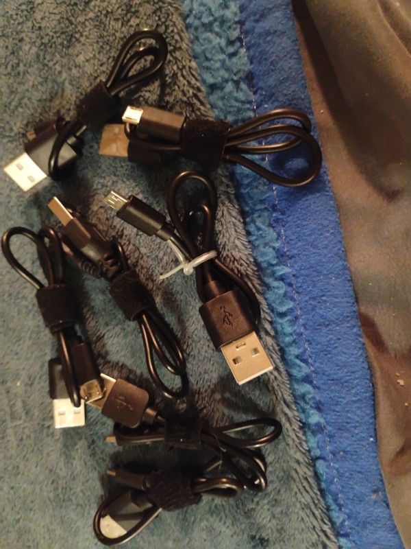USB A to Micro-USB Cable ~ Black