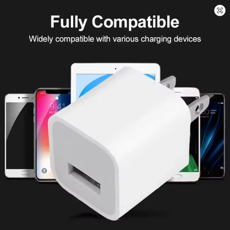 Genuine 5W USB Travel Power Adapter Cube Charger For iPhonee iPadd gallery