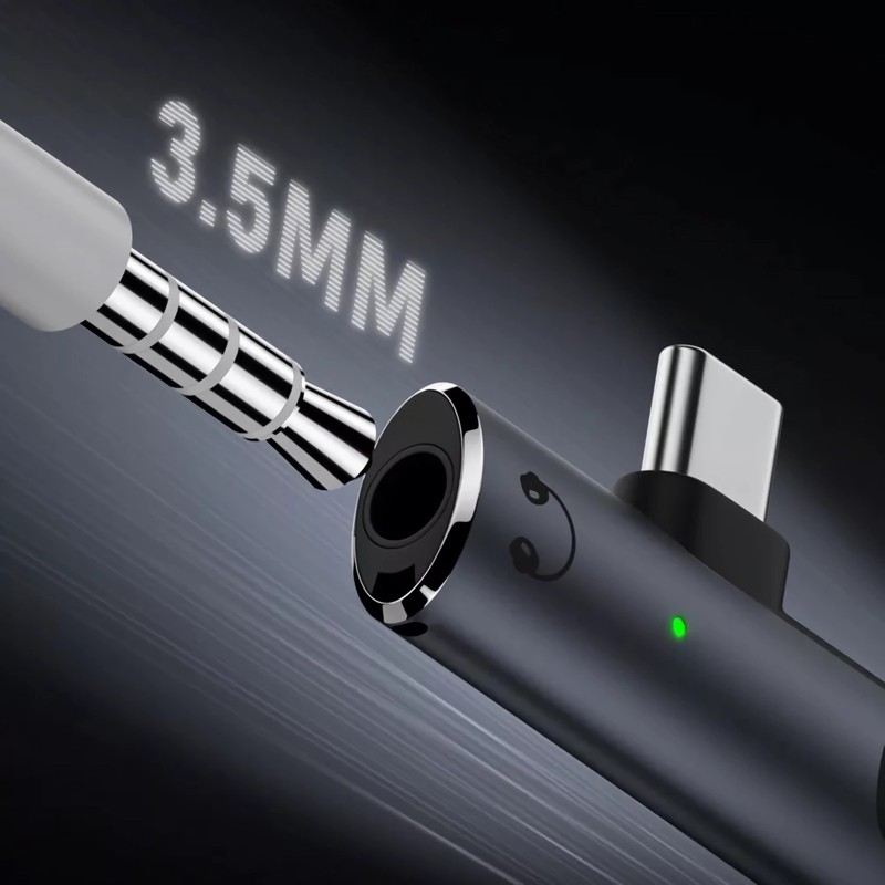 C66 USB 3.1 Type C Plug To Socket + 3.5mm AUX Jack Audio Adapter Mobile Tablet gallery