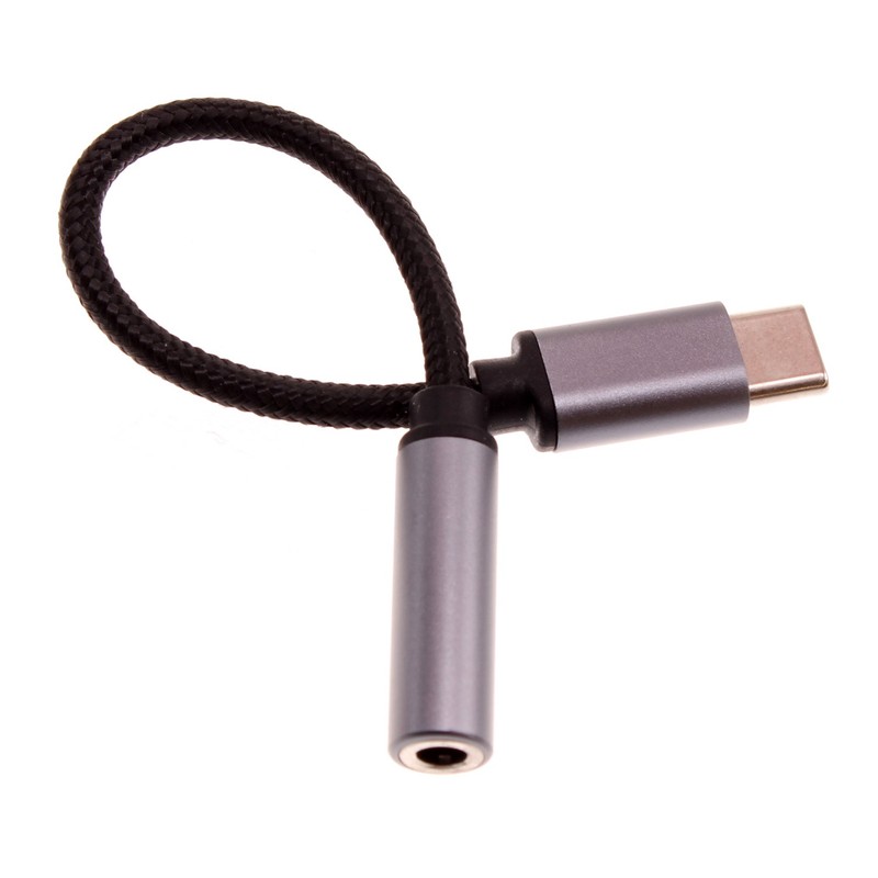 USB-C Earphone Adapter Headphone Audio Jack Port Converter for Smartphones