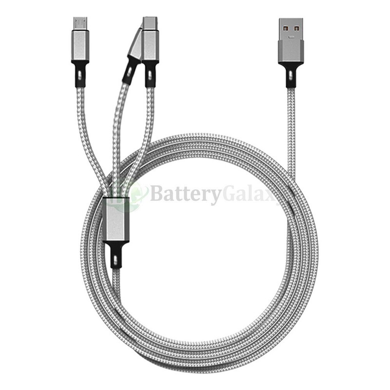 3in1 Multi Charger Cable USB Charging Cord for Apple Mini 8.3/Air 11.0/ Air 13.0 gallery