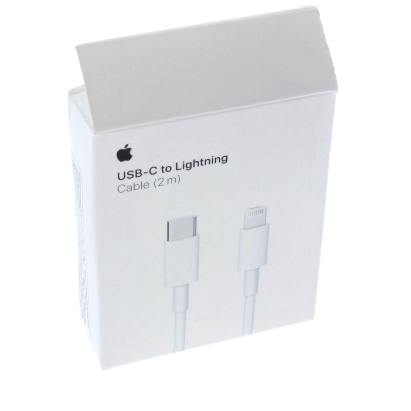 Apple USB C to 8 Pin Connector Cable 2 meter (6.5 ft) A2441 White MQGH2AM/A