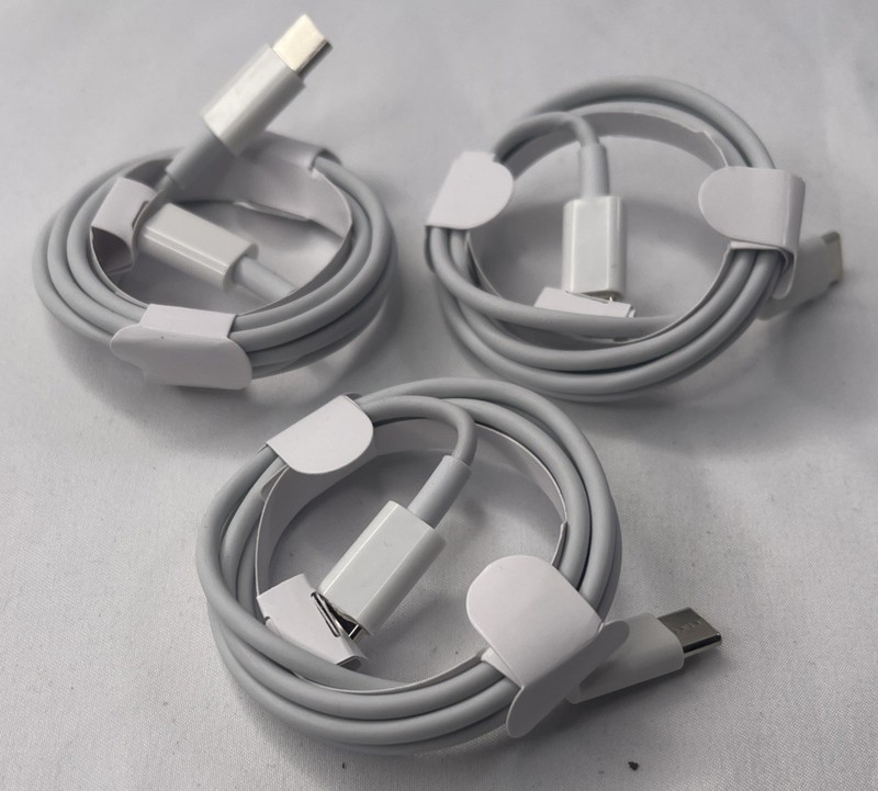 Apple 3ft. (1m) Lightning to USB Cable – White (3 Pack)