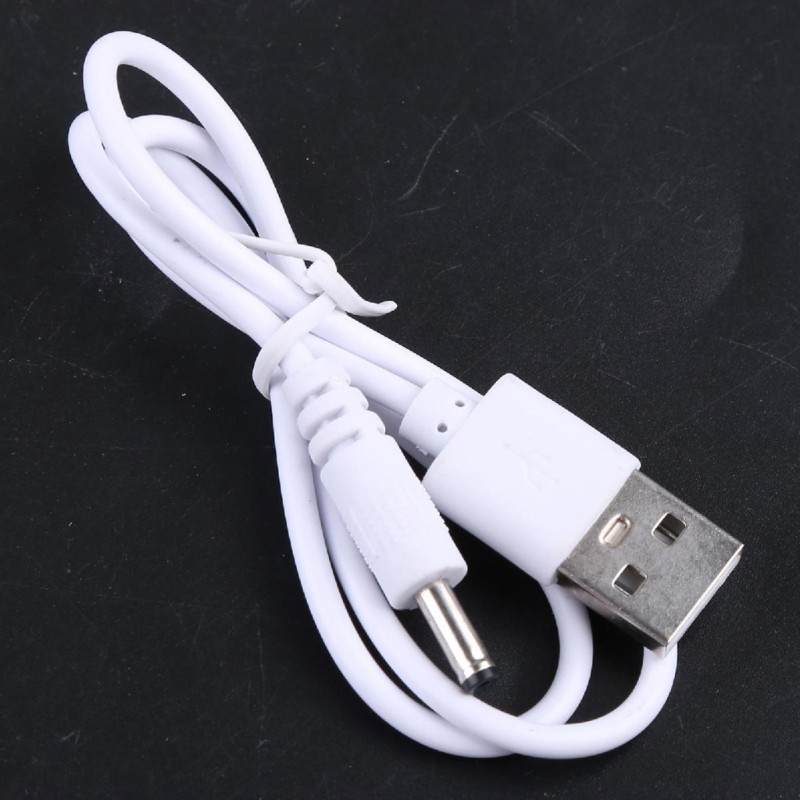 USB To DC3.5x1.35mm Charging Line 80cm Durability PVC Portable Device Charging gallery