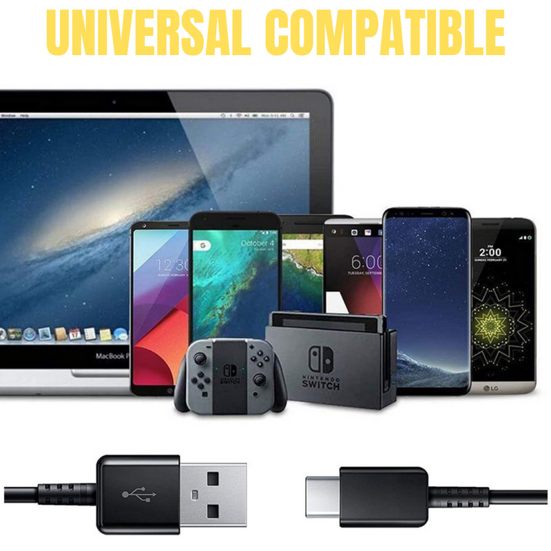 Wholesale Lot 20X USB C Type C Cable 4ft Fast Charger For Samsung S9 S10 Note 10 gallery