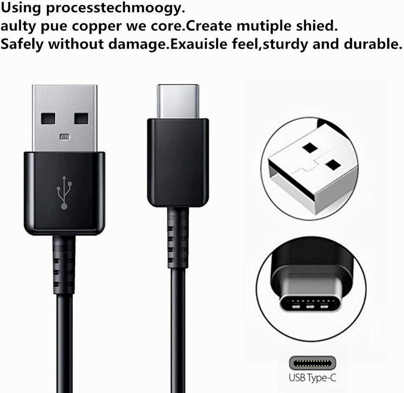 For Samsung USB-C Type C Fast Charging Cable Galaxy S8 S9 S10 Plus Note 8 9 Lot gallery