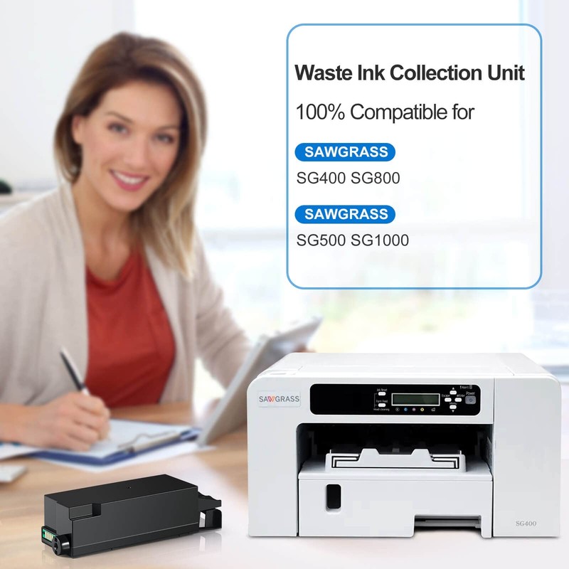 Waste Ink Collection Unit Tank Replacement for SAWGRASS SG500 SG1000 SG400 SG... gallery