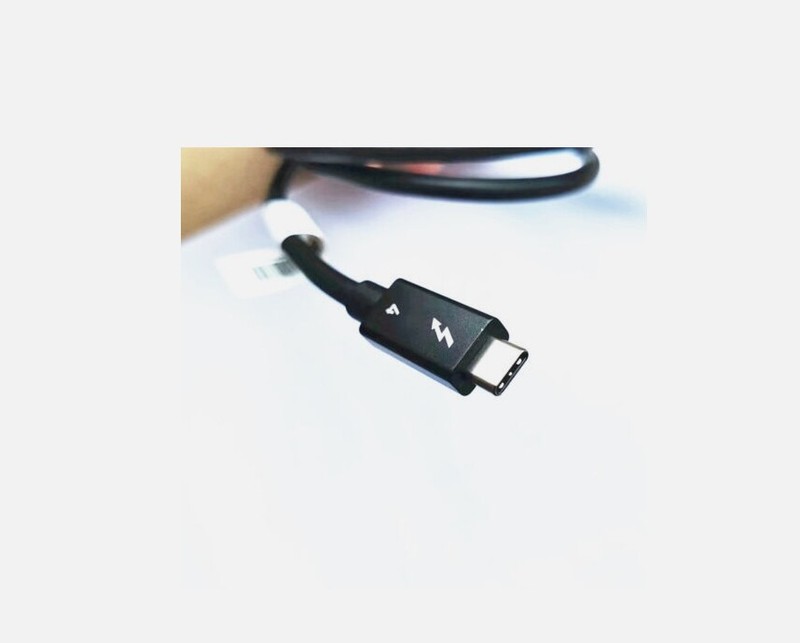 For Lenovo Thinkpad 0.7m Thunderbolt 4 Cable 40Gbps 100W USB C 20V 5A 5C10V25720 gallery