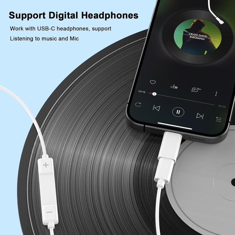 2Pack Lightning Male to USB C Female Charging Adapter,[MFi Certified] Type C Cha gallery