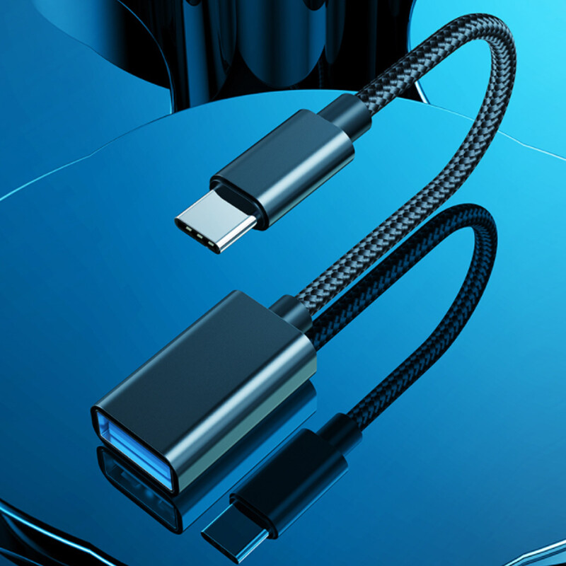 USB-C 3.1 Type C Male to USB 3.0 Type A Female OTG Adapter Converter Cable Cord~ gallery