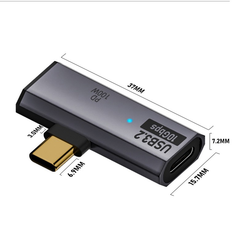 Chenyang USB-C 1-to-2 USB-C 100W PD Power & OTG Adapter 10Gbps for Laptop Tablet gallery