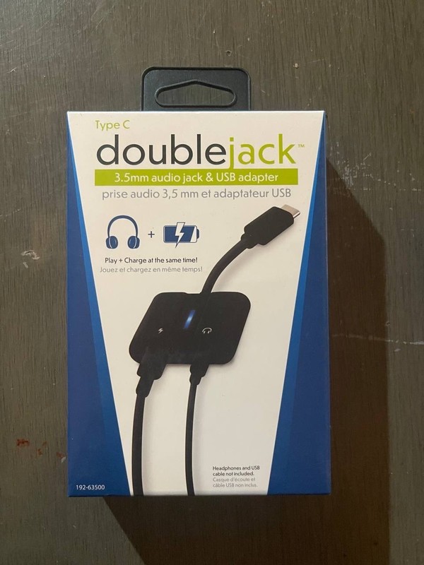 Lot 10 Double Jack Type C 3.5mm Audio Jack & Usb Adaper New – Wholesale OC3