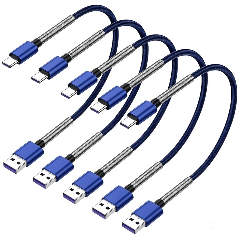 Extra Long 1ft Fast Charger Cords 3-Pack