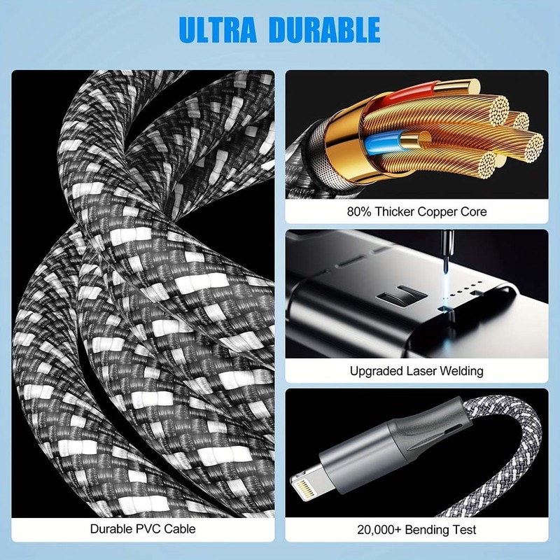 Universal Fast-Charging High-Efficiency Multi-Port Compact 3-in-2 Multi Charging gallery