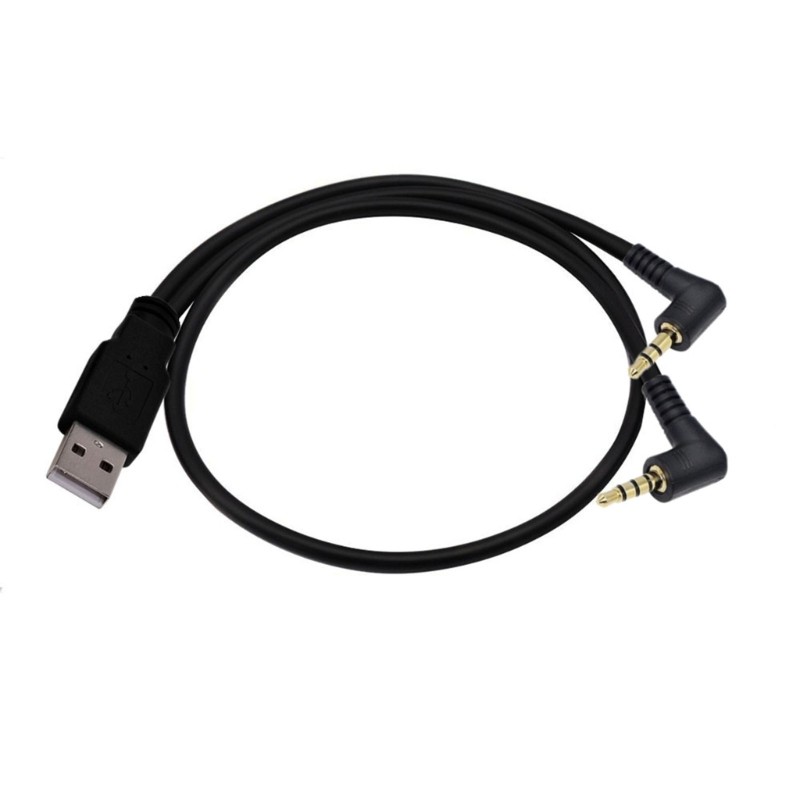 3.5mm o USB 2.0 Male Cable Headphone to USB Cord for Any 3.5mm Device gallery