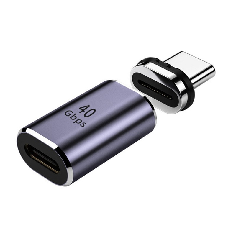 100W USB C Magnetic Charging Adapter Data Transfer Converter PD QC4.0 Charger N