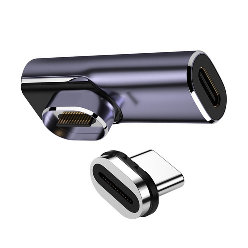 100W USB C Magnetic Charging Adapter Data Transfer Converter PD QC4.0 Charger B gallery