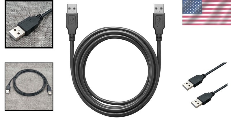 Extra Long 7ft USB 2.0 Type A Cable - Flexible and Lightweight for Versatile Use gallery